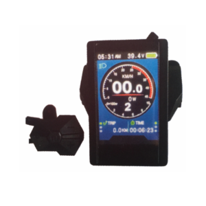 DISPLAY COLORI C850 36-48VCON REMOTE Funzioni: 3-9 VELOCITA’ INDICATORE BATTERIA KM PARZIALI E TOTALI, LUCI WALK MODE